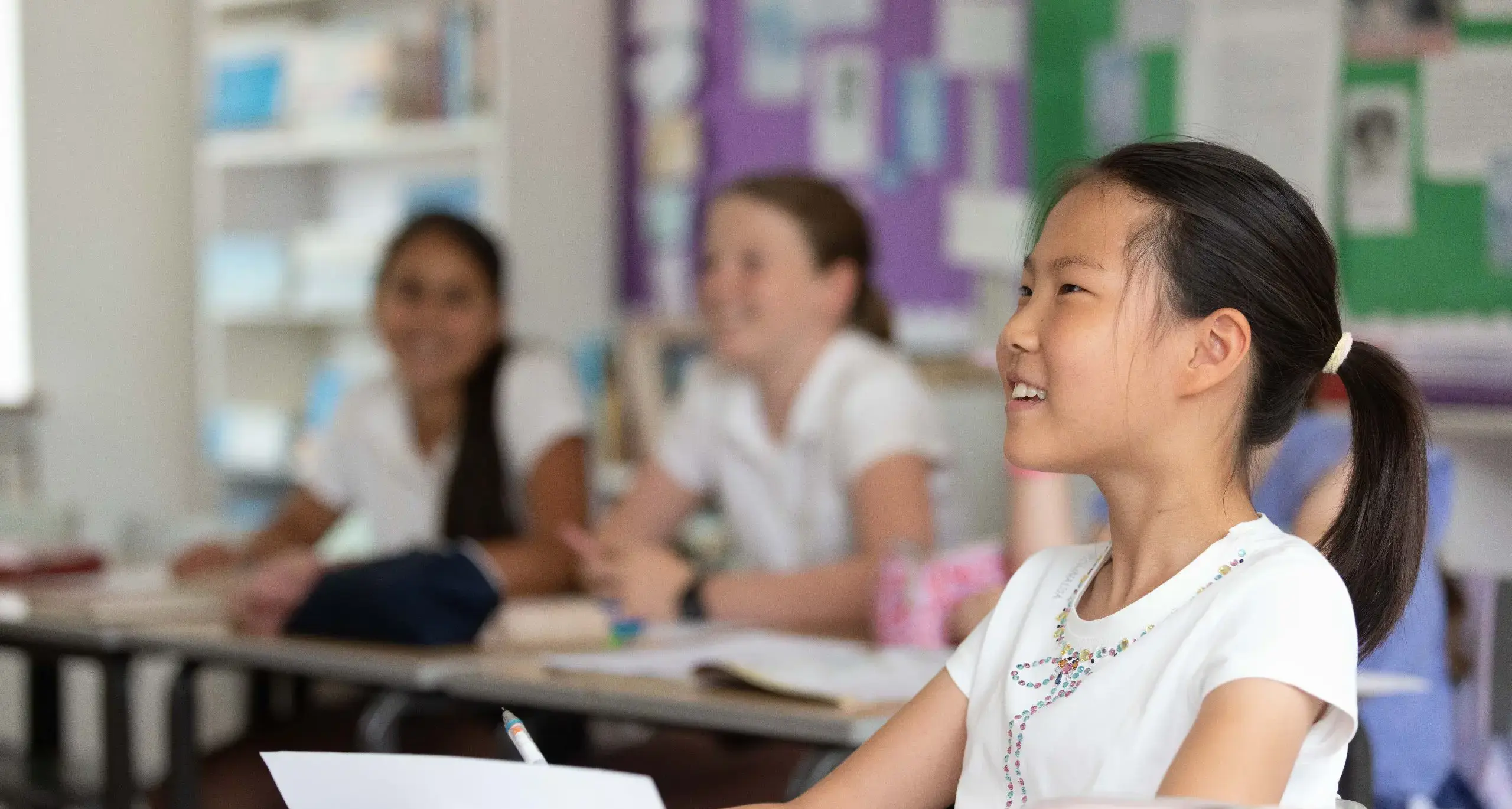 International Student in Class