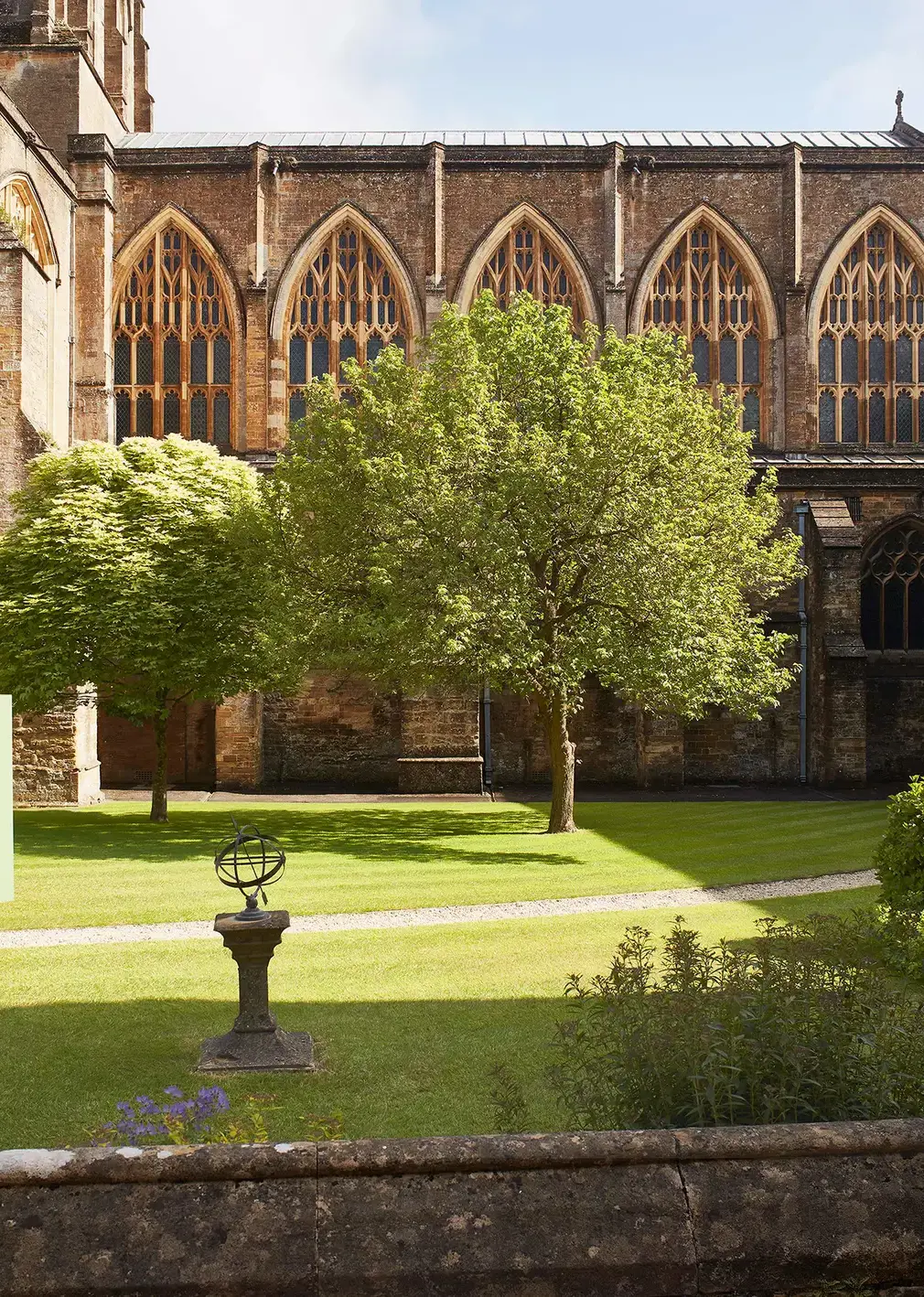 Sherborne School Campus Courtyard Garden