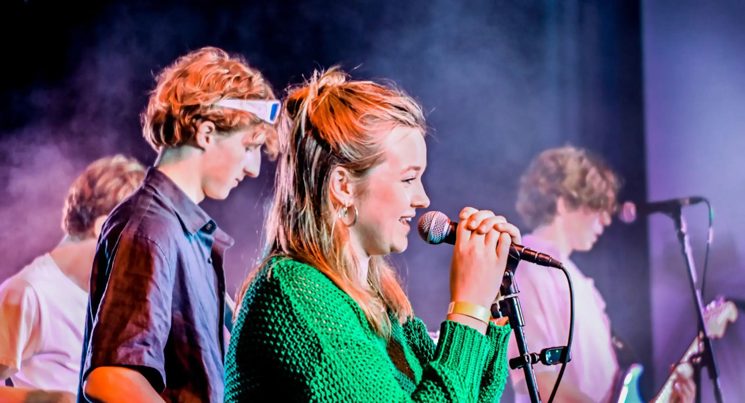 Students Performing in Concert