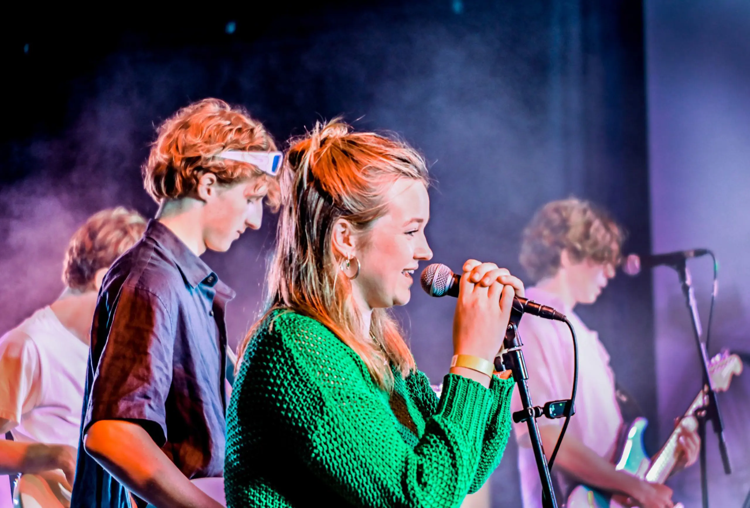 Students Performing in Concert
