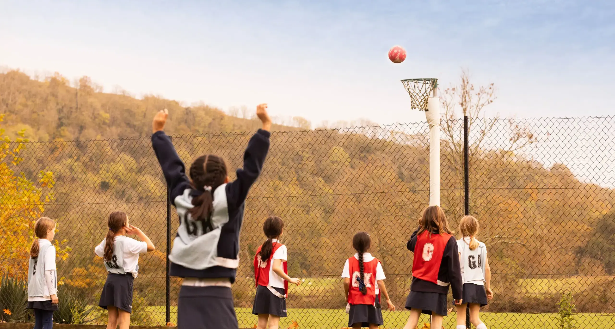 Students Playing Sports