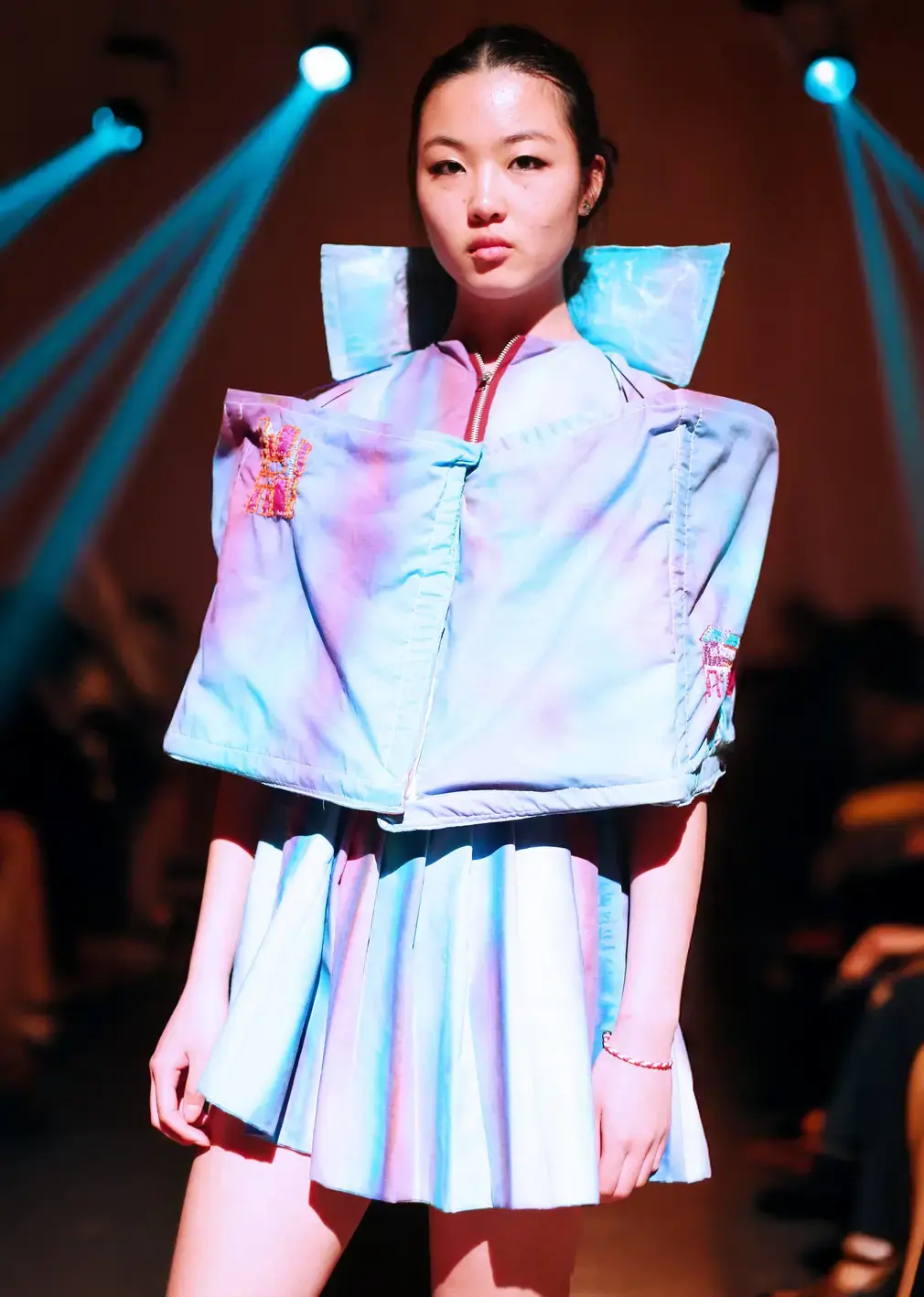 Student Dressed for Fashion Show