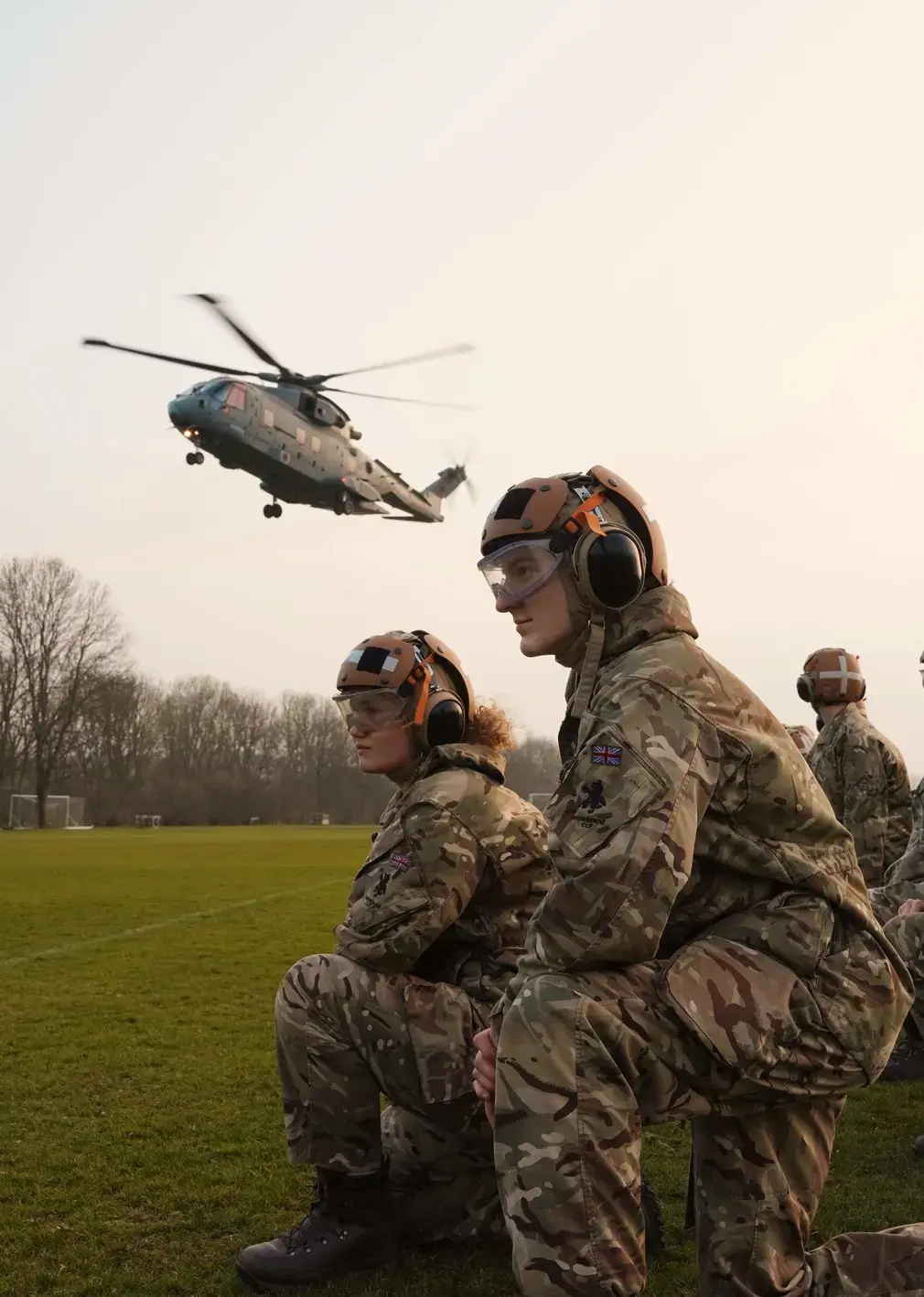 Students in Cadet Training