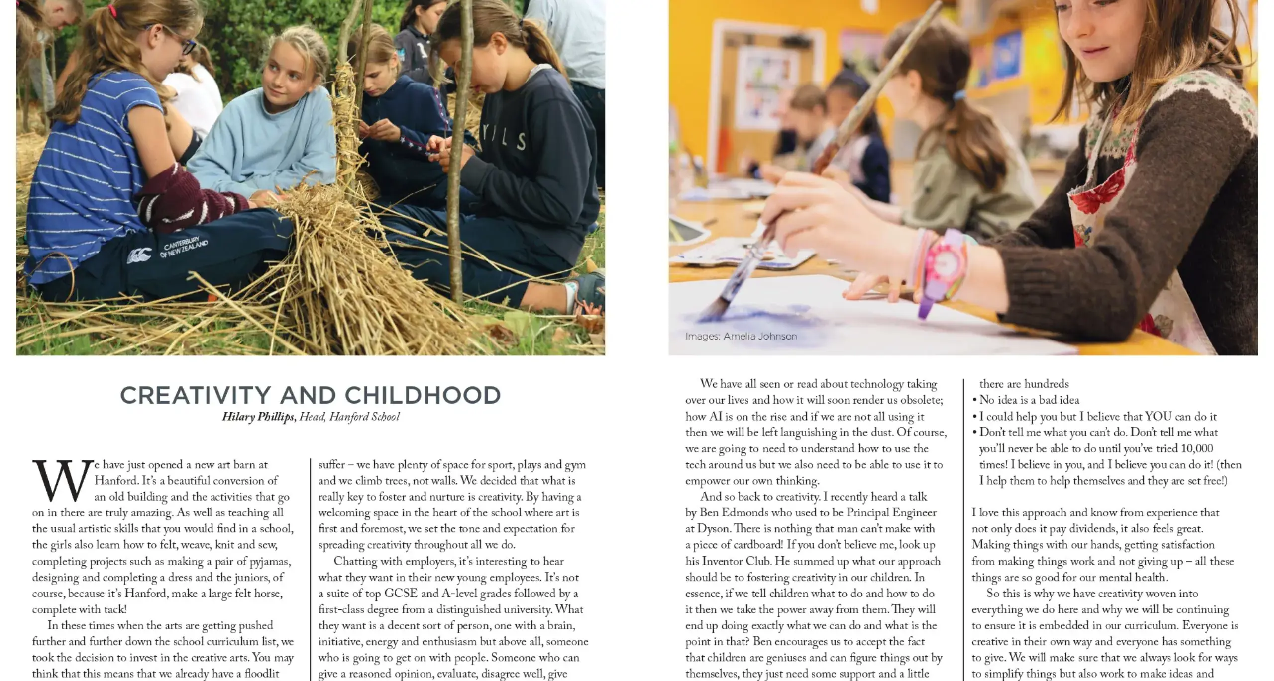 Creativity and Childhood