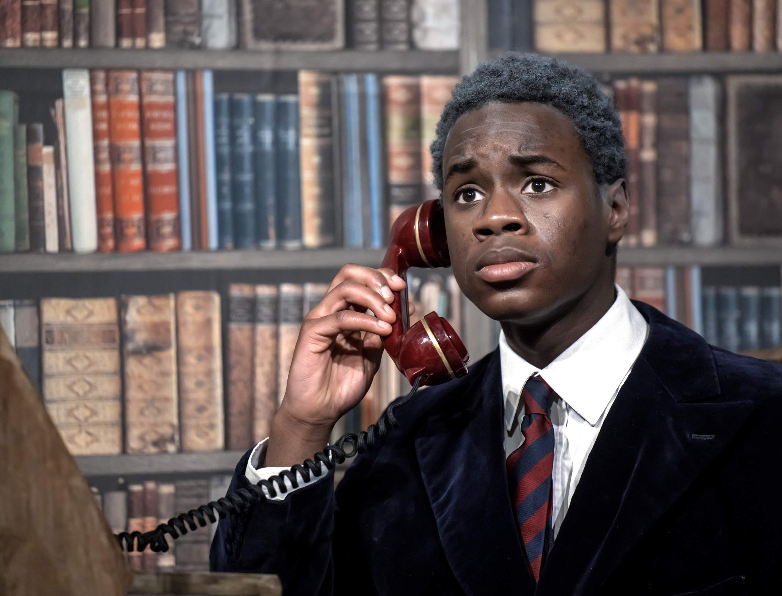 Student Performing Play