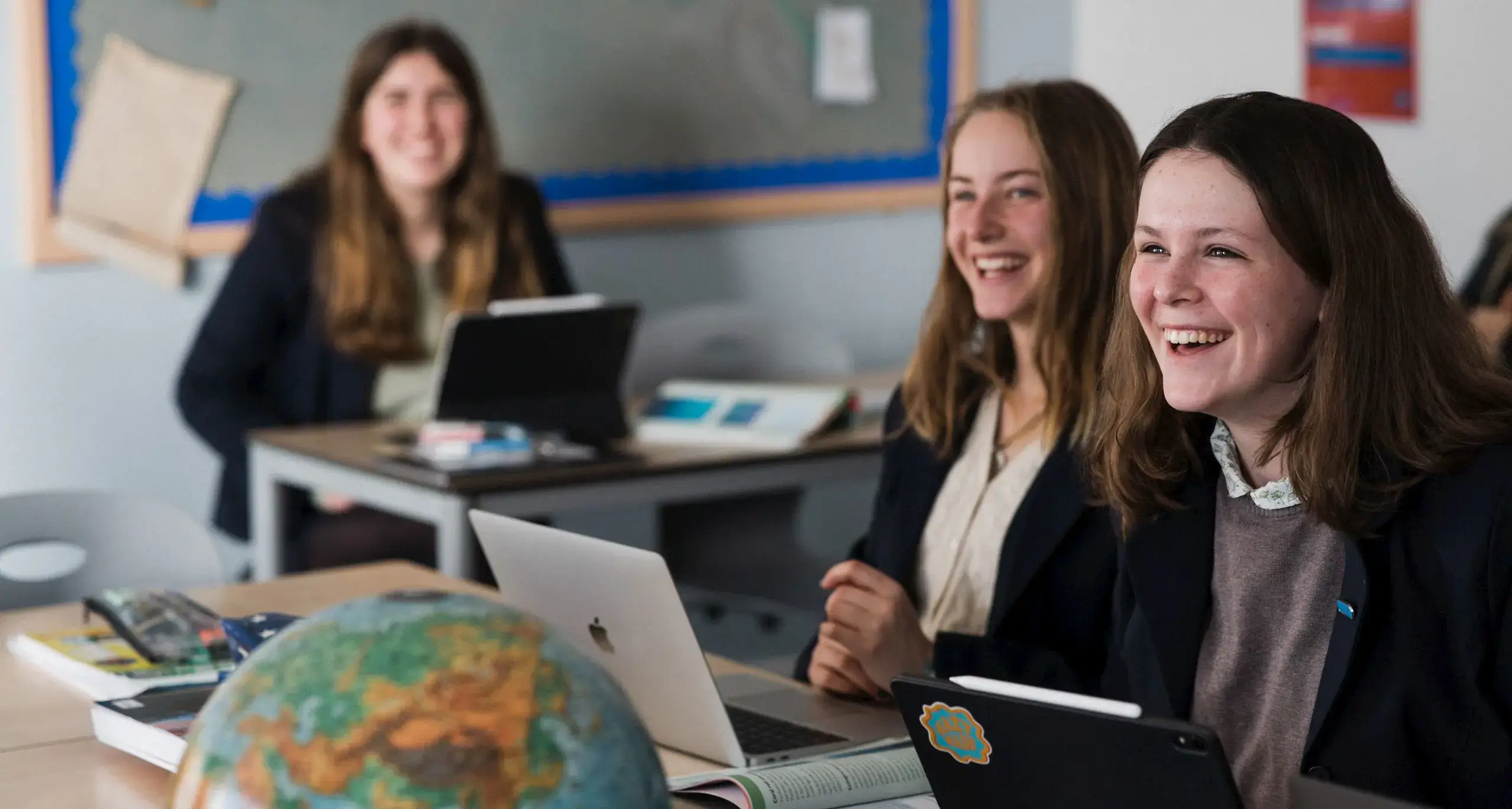 Students in Geography Class