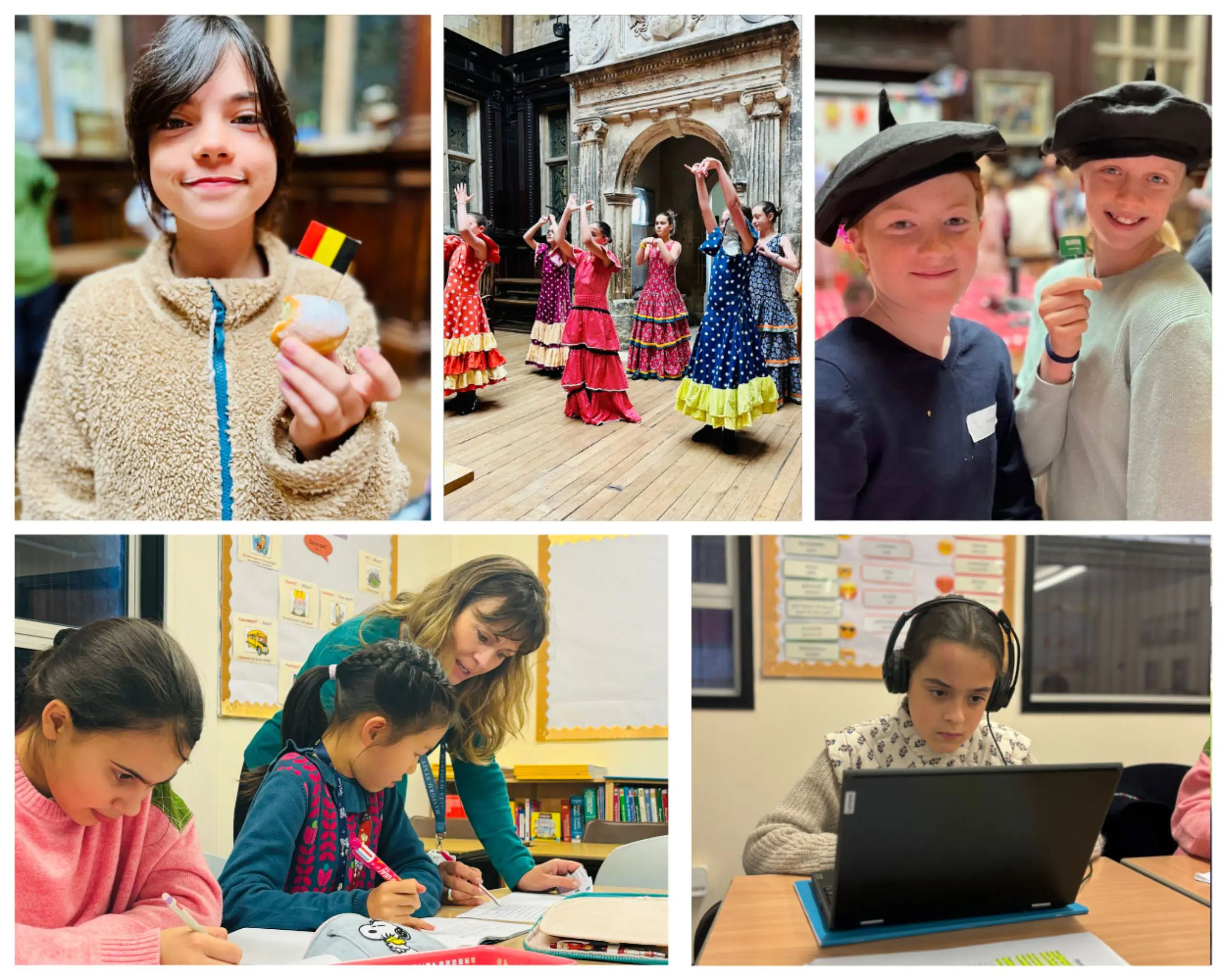 Modern Languages Classes Collage