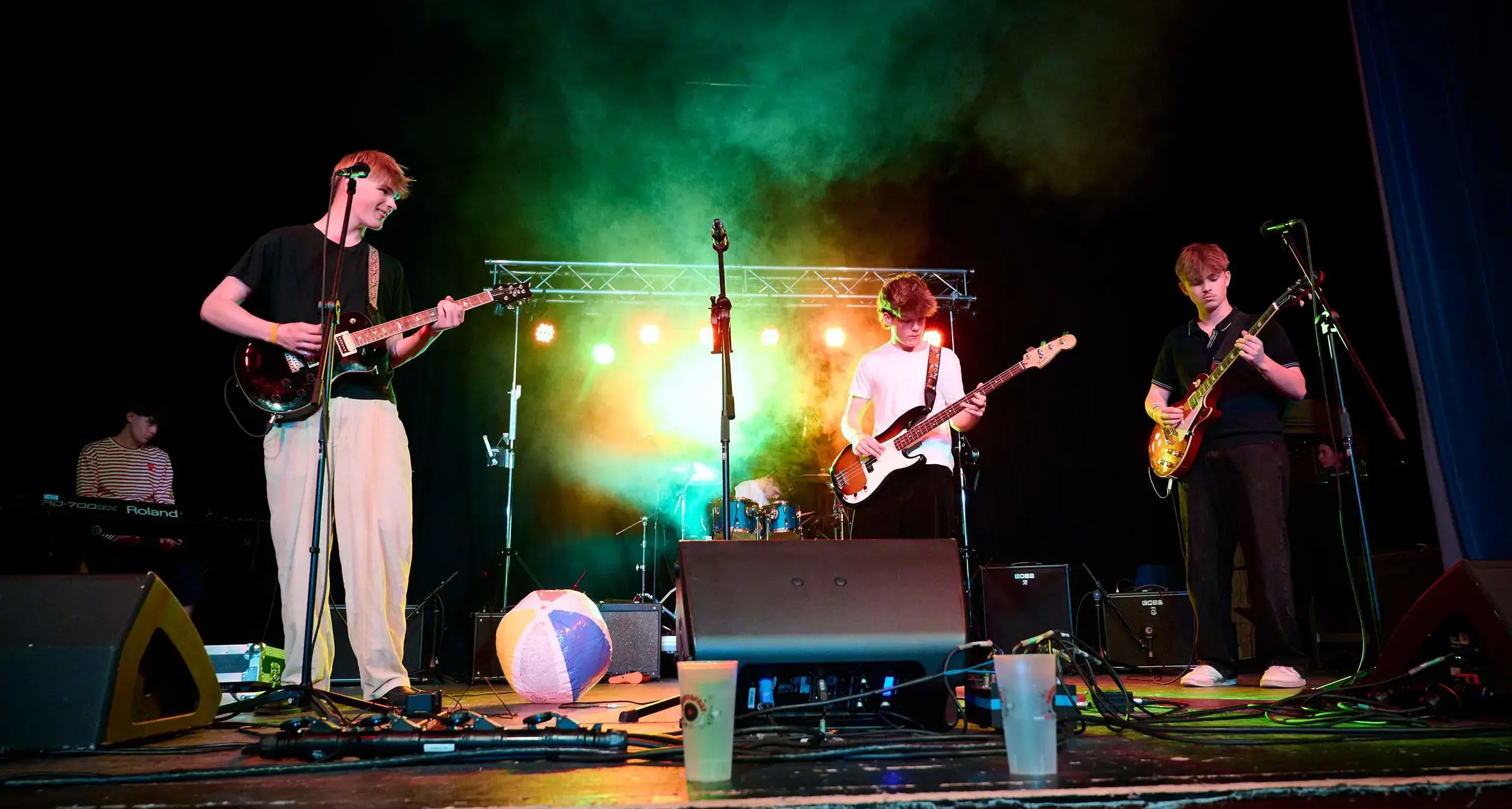 Students Playing in Concert