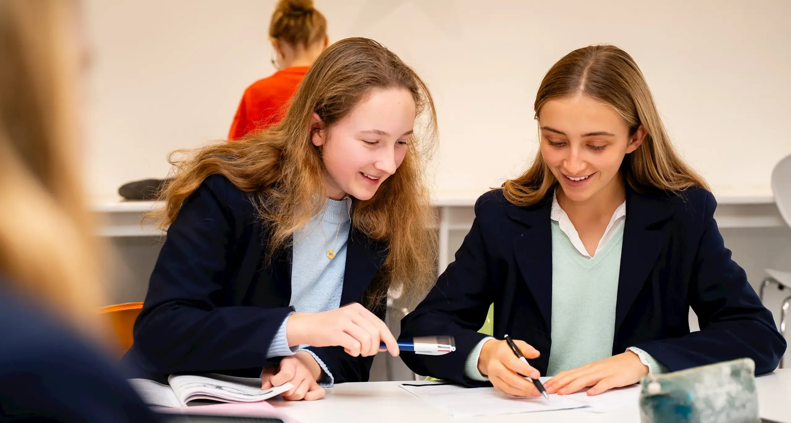 Sixth Form Students in Class