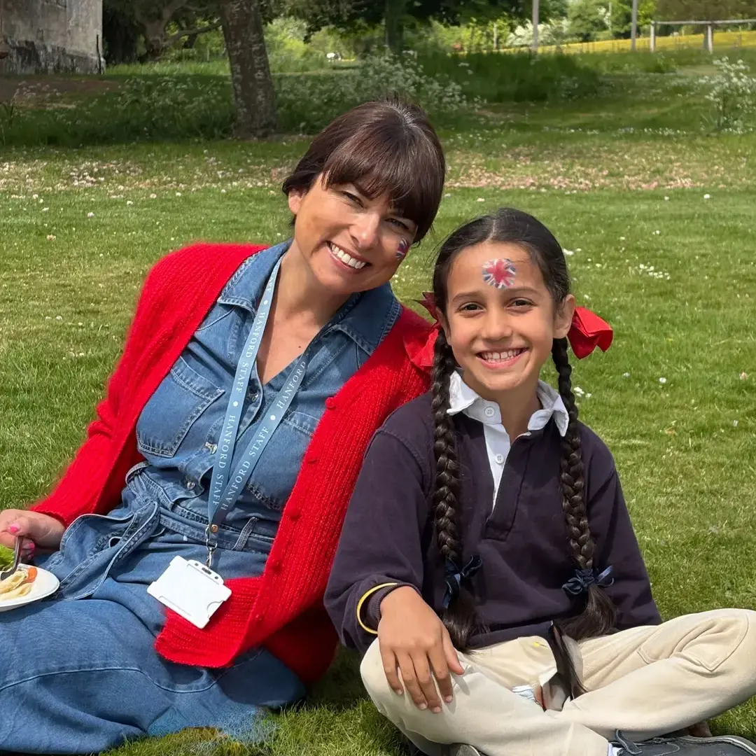 Students Celebrating VE Day