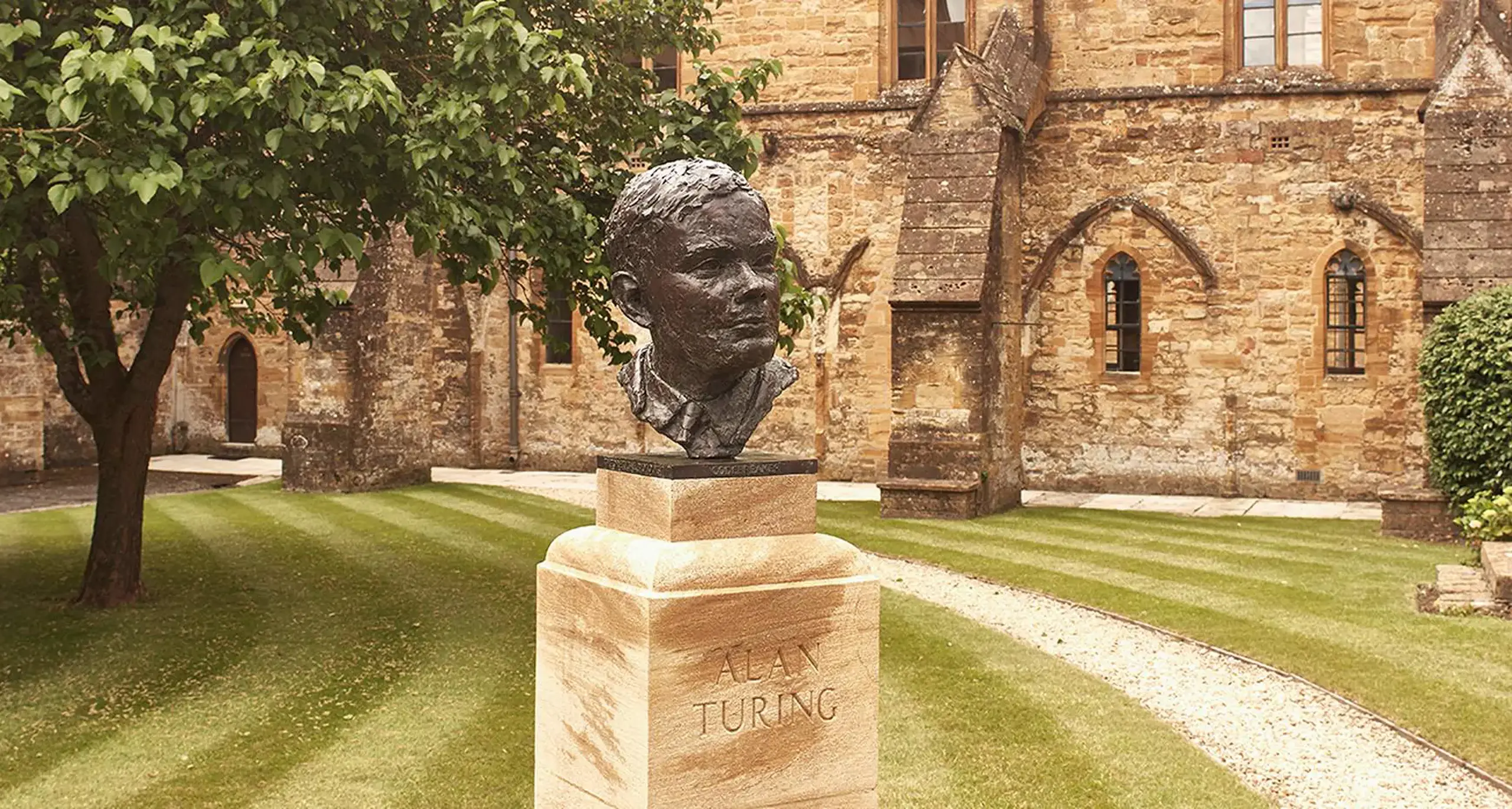 Alan Turing Bust