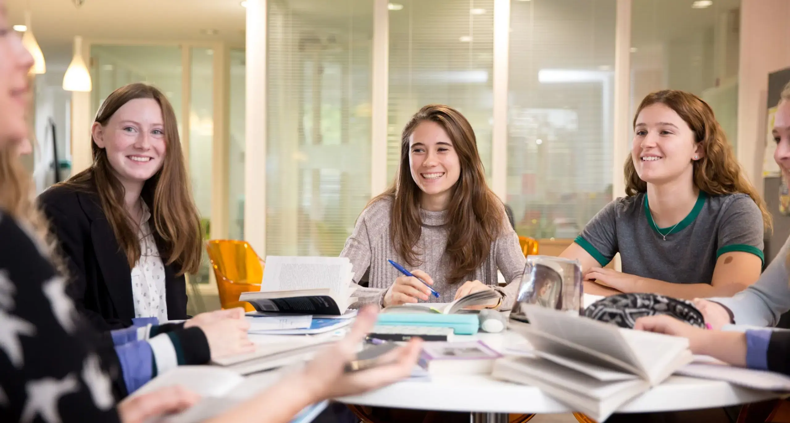 Alumnae Students in Career Networking Class