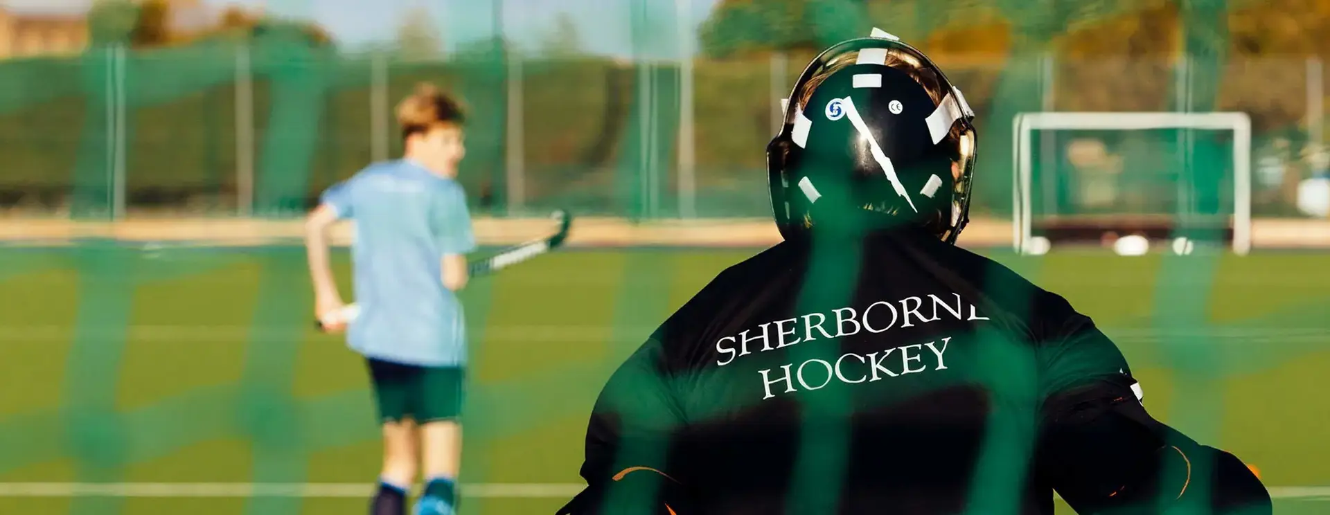 Students Playing Hockey