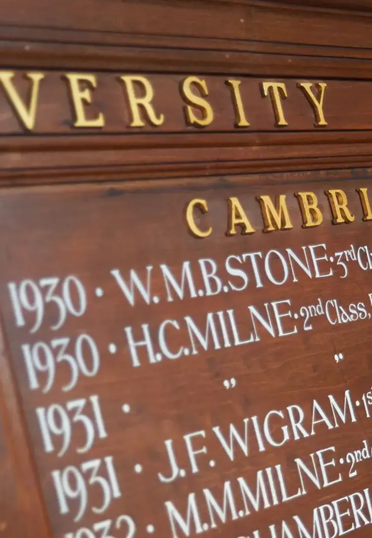 Sherborne Girls Donation Plaques